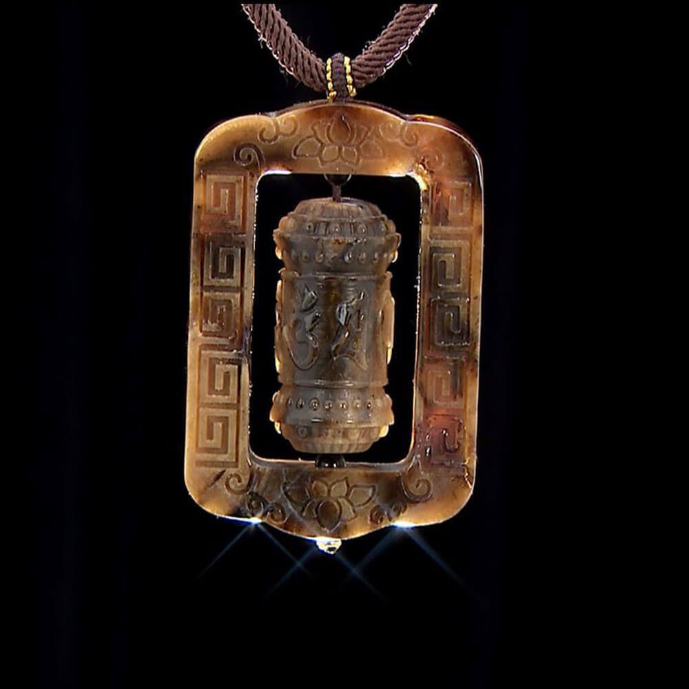 春天珠寶溶洞根珀福運輪轉經輪