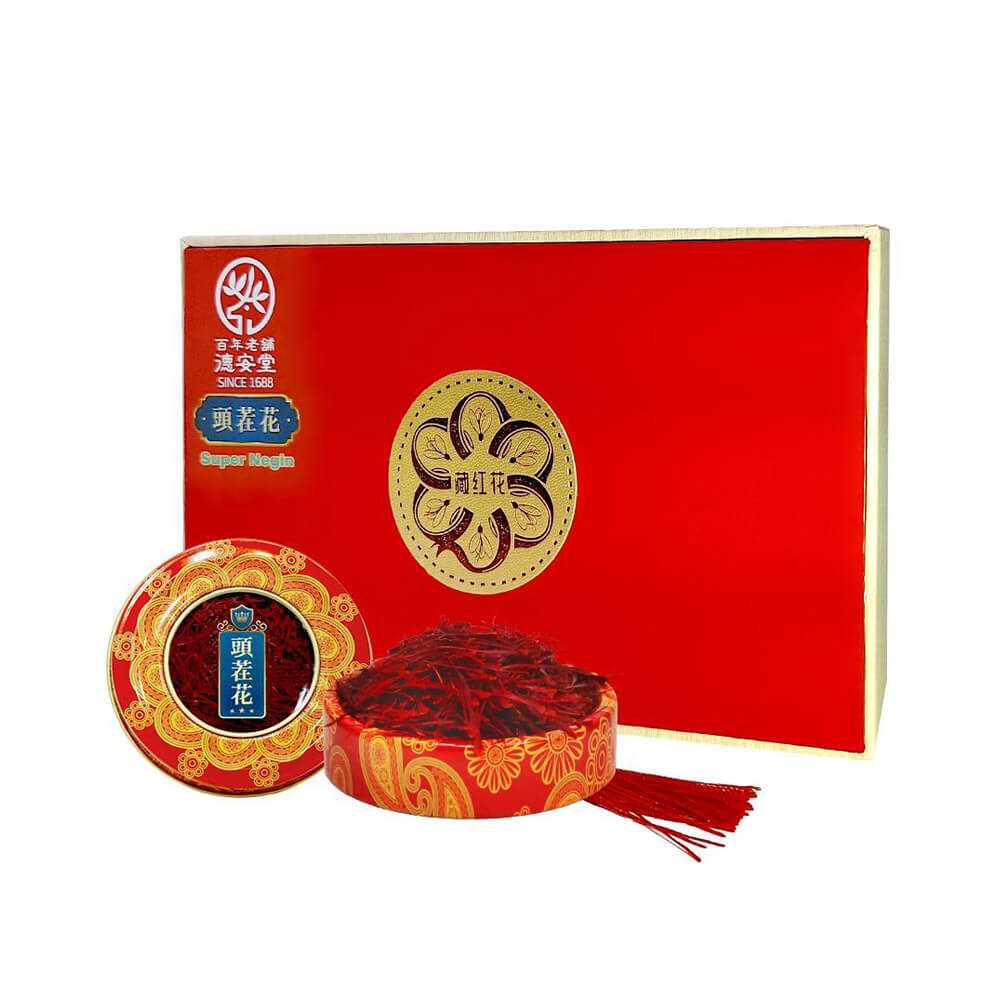 德安堂SuperNegin頭茬級藏紅花(2罐)/盒x4