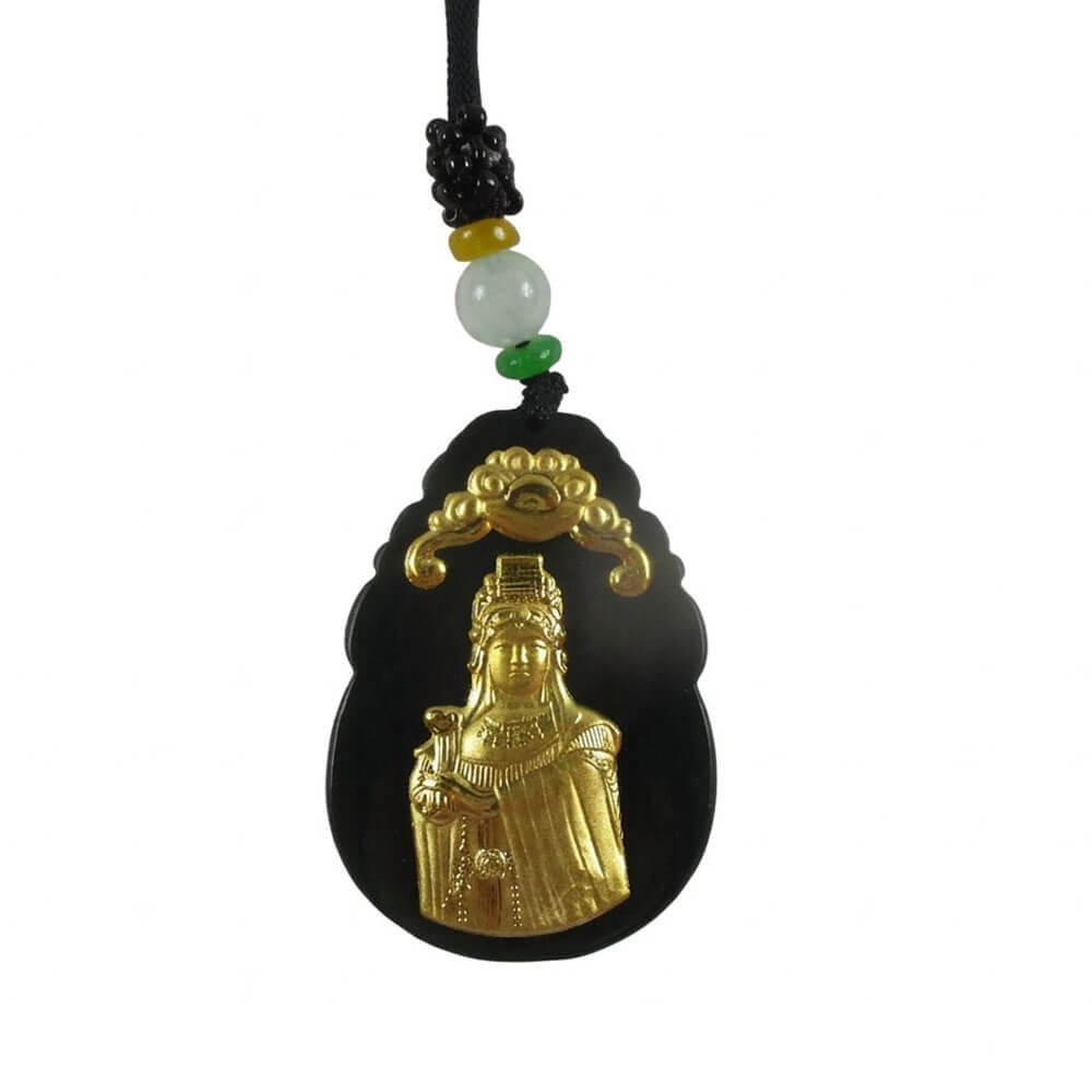 江柏樂金身媽祖雙神護佑鎮寶組