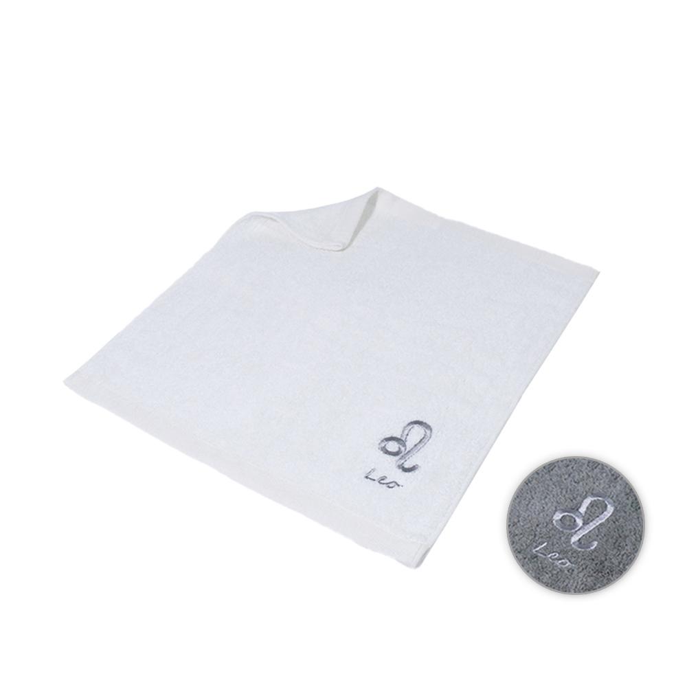 【MORINO】台灣製造-純棉個性星座方巾(獅子座)-6條組