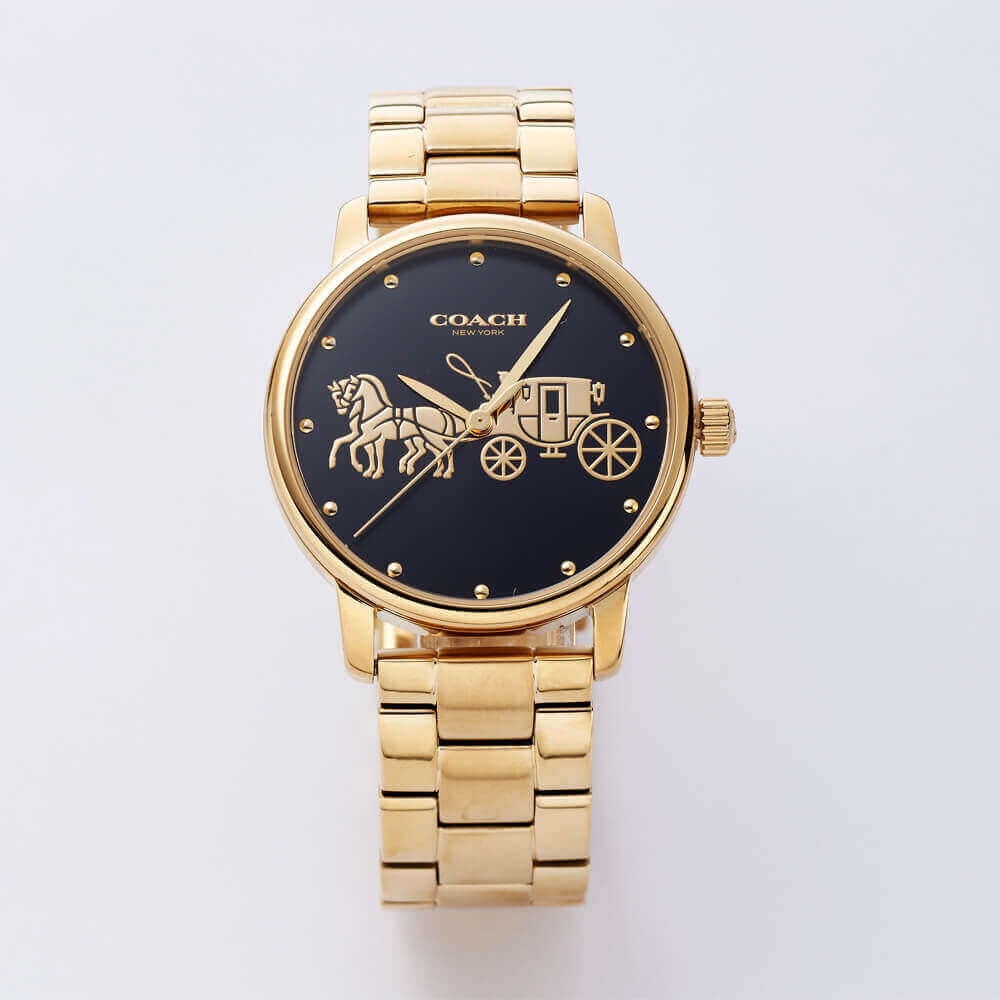 COACH金奢馬車時尚限定腕錶