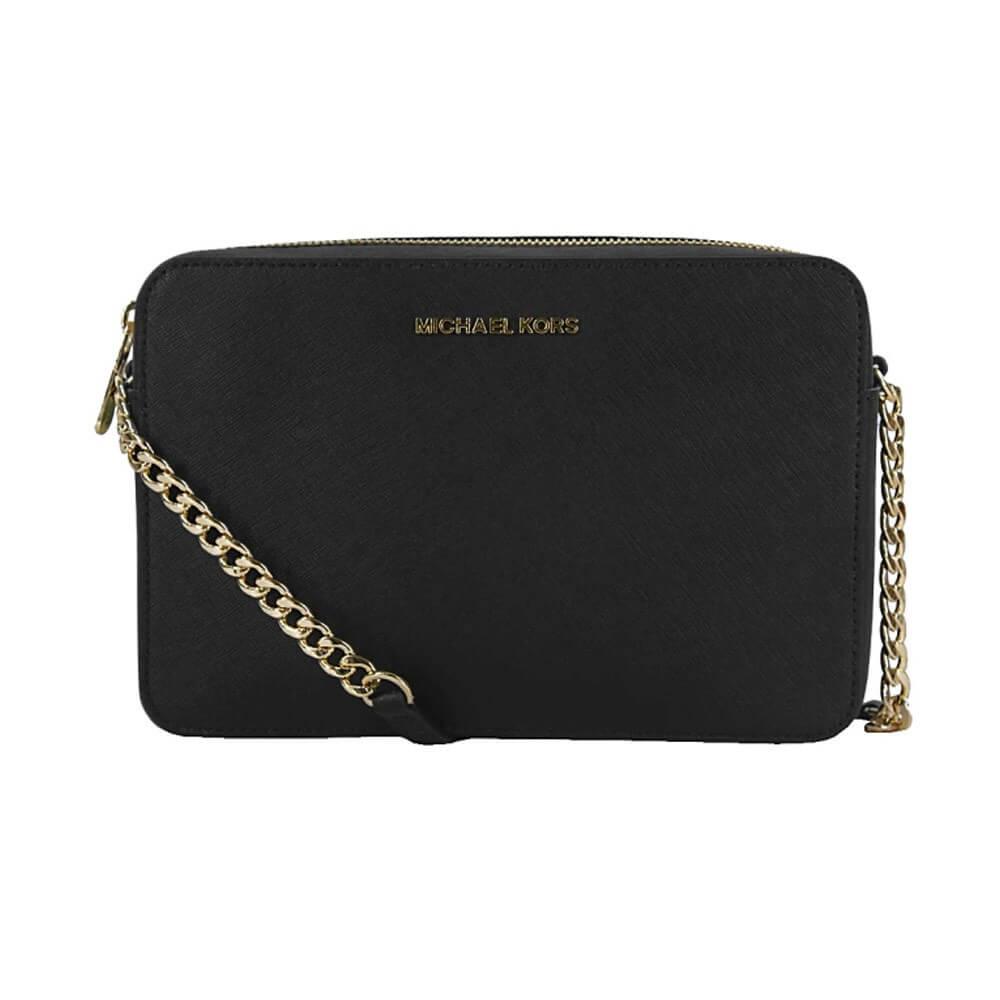 Michael Kors JET SET ITEM防刮皮革斜背包(任選)