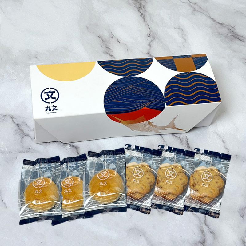 【丸文食品】旗魚鬆曲奇餅魚躍花間禮盒*2