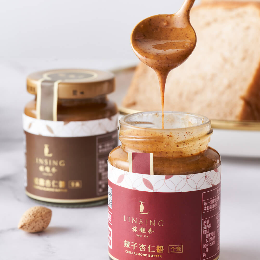 林銀杏純淨超級食物杏仁濃醬
