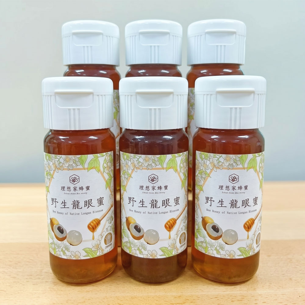 理想家季節限定熟成龍眼蜜(450公克/瓶)x6瓶