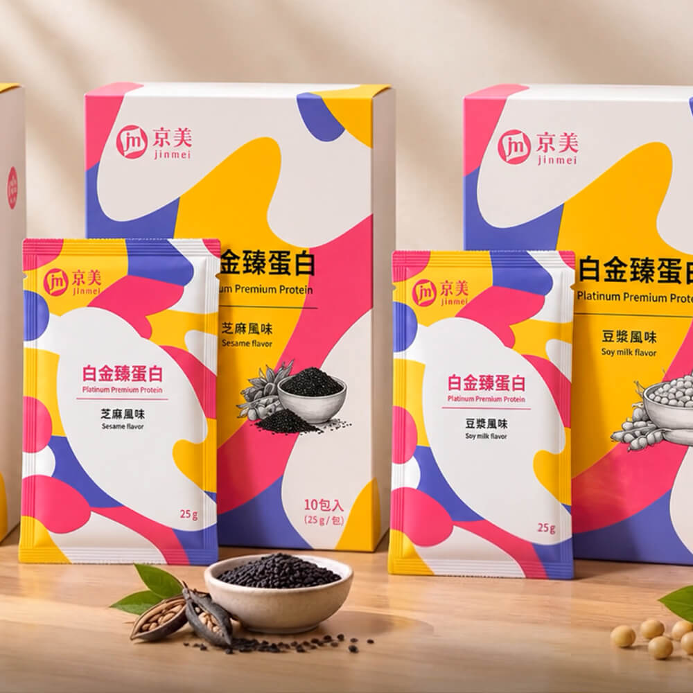 京美白金臻蛋白強健必需組(共6盒)