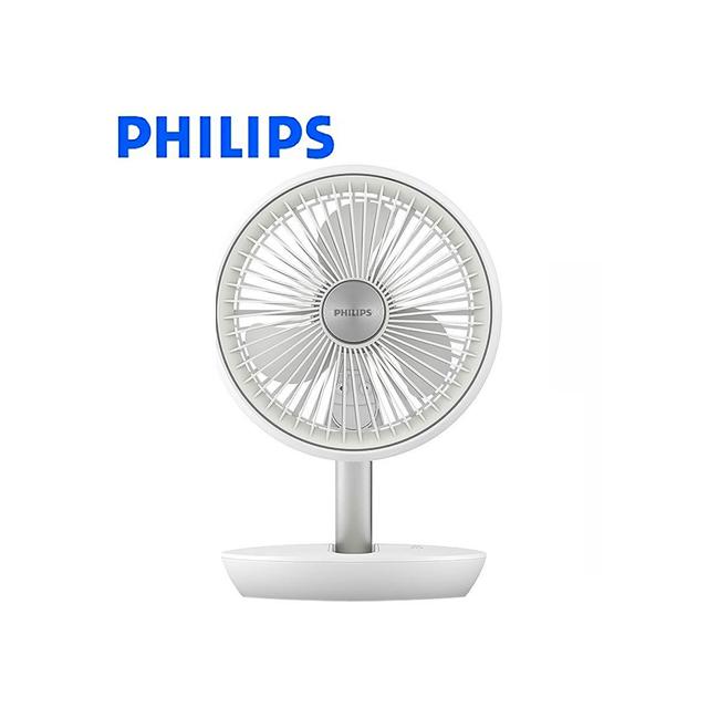 【Philips 飛利浦】迷你摺疊循環風扇DC風扇 ACR2124DX USB充電
