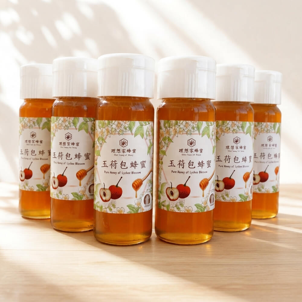 理想家農會認證熟成玉荷包蜜(450/瓶)x6瓶